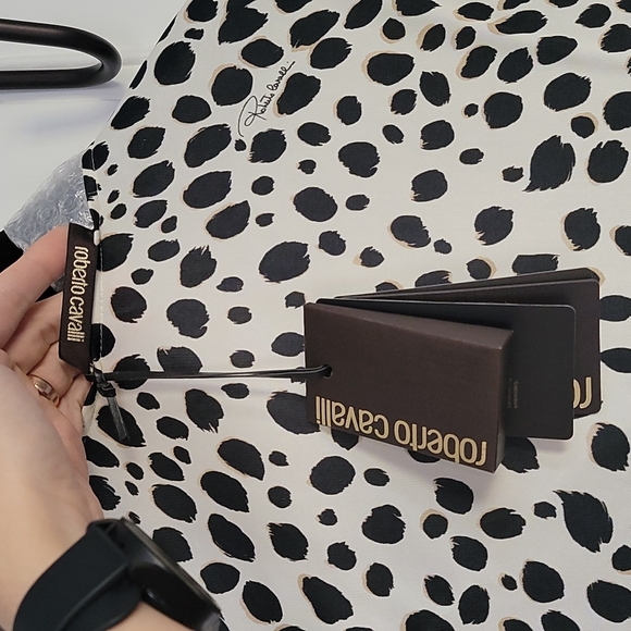 Roberto Cavalli beaded jersey dress, multicolor, size 42 (US size 6) - Picture 6 of 11